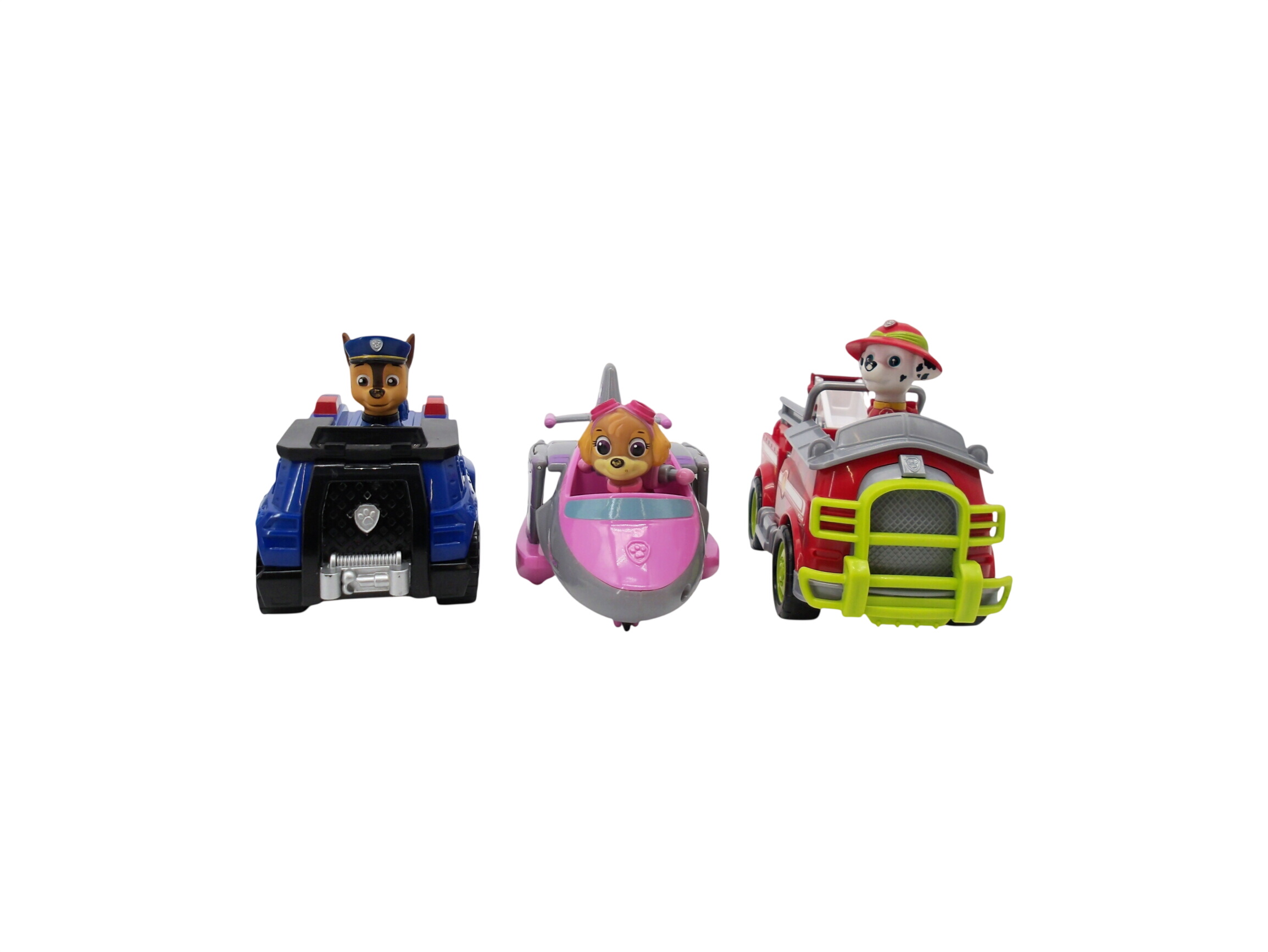 Pat'Patrouille - Figurines Marcus, Chase et Chase et véhicules Bon état -  reconditionné disponible sur Label Emmaüs